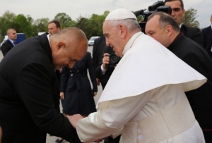 Борисов: Посещението на папа Франциск е реклама пред целия свят