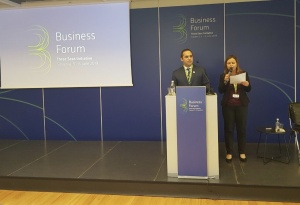 Министър Караниколов откри Бизнес форум в частта „Иновации“ от регионалната инициатива „Три морета“