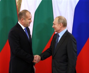 Радев се срещна с руския си колега Владимир Путин