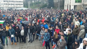 Протест в София в подкрепа на осъдени полицаи