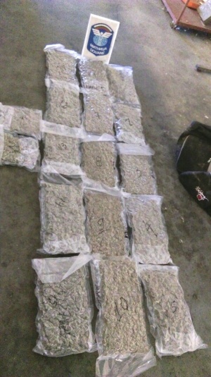Спипаха близо 9 кг марихуана на МП Капитан Андреево