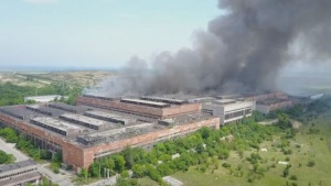 Дървени траверси са горели вчера в района на Сточна гара в София