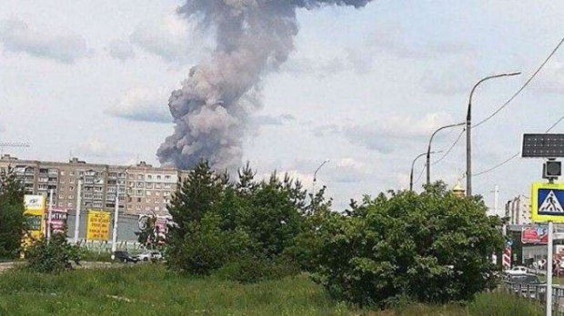 Като бомба: 27 души пострадаха от взривове в руски завод за тротил