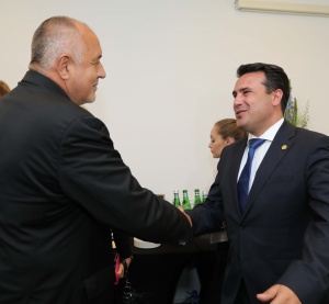 Борисов разговаря с македонския си  колега Зоран Заев