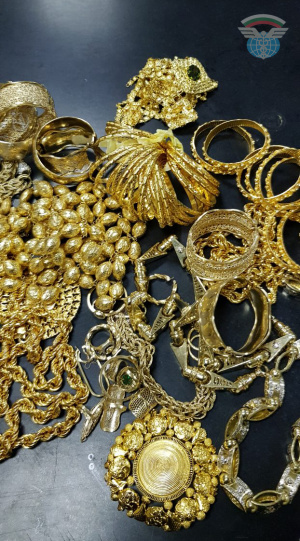 Над 2 кг златни накити задържаха митническите служители в района на ГКПП Дунав