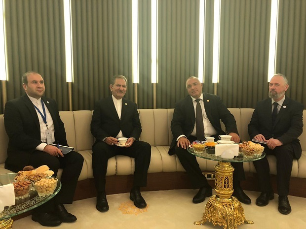 Борисов разговаря с първия вицепрезидент на Ислямска република Иран Есхаг Джахангири
