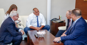 Борисов проведе среща с президента на Световната медицинска организация проф. Леонид Айделман