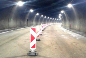 Ремонт на тунела на „Тракия“ вкарва движението към Бургас само в една лента