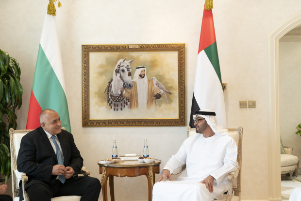 Борисов се срещна с престолонаследника на Абу Даби шейх Мохамед бин Зайед Ал-Нахаян