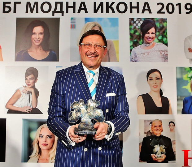 Максим Бехар е обявен за „Модна икона“ в бизнеса за 2019 година