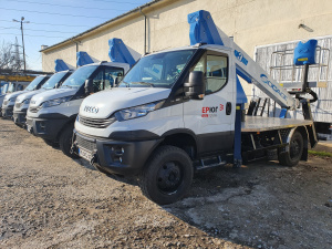 Нови УТВ машини и вишки подсилват Електроразпределение Юг в Родопите