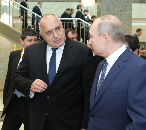 Борисов разказа на Путин как се движи проекта „Балкански поток“