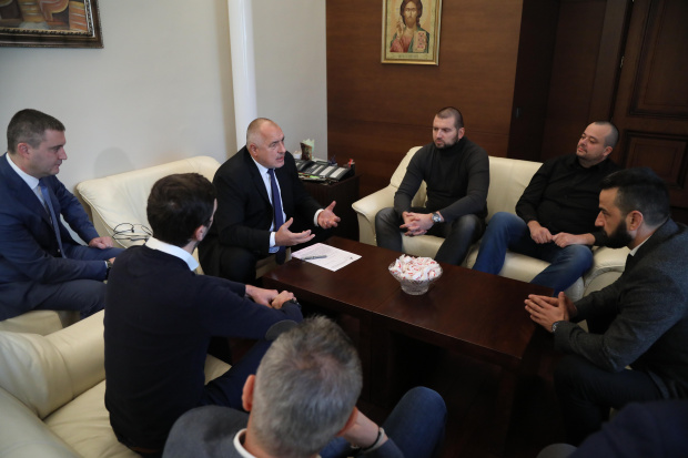 Започна срещата на Борисов с привърженици на футболния клуб „Левски“