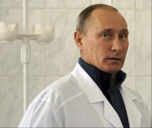 Президентът на Русия посети болница за пациенти с COVID-19
