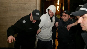 Йоан Матев се изправи пред съда, близките на убития Георги протестираха срещу мярката "домашен арест"