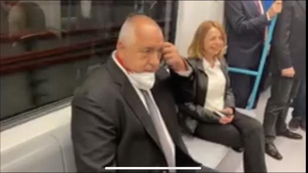 Премиерът и Фандъкова инспектираха  третия лъч на метрото (ВИДЕО)