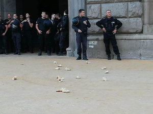 Марковски за протеста: За хвърлено яйце от 100 до 200 лв. глоба и до 15 дни задържане в Районното
