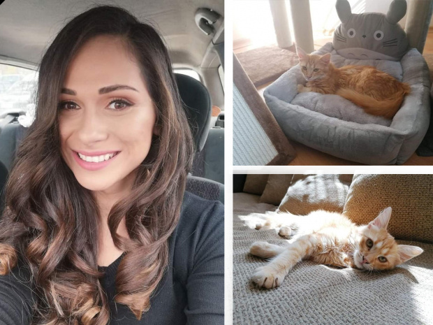 Търси се осиновител на котката на загиналата с мотор приказно красива лекарка Мериян Радева