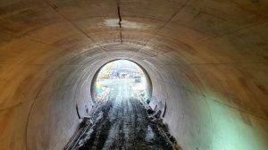 АПИ: Напредва строежът на тунел „Железница“ на новата отсечка на „Струма“