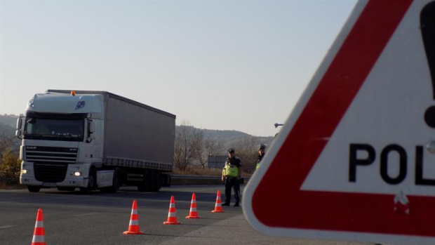 Протест на превозвачите на турската граница
