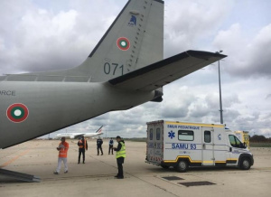 Още един военен самолет с ковид болен пристига на летище Крумово