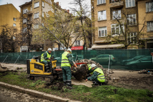 Преместват дървета от площад „Македония“ в Южен парк