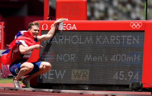 Норвежецът Вархолм с велик световен рекорд в леката атлетика ВИДЕО