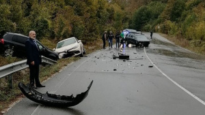 Тройна катастрофа спря трафика по пътя Бургас - Малко Търново