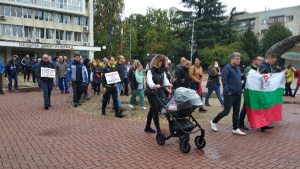 В Димитровград протестираха срещу замърсяване на въздуха