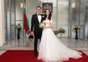 Капитанът на България Георги Костадинов се ожени за модела Радост Тодорова