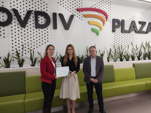 EVN Топлофикация връчи “Сертификат за чист въздух“ на Мол Пловдив Плаза
