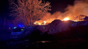 Огнен ад край Велико Търново: Десетки животни изгоряха (СНИМКИ)
