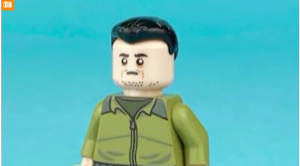 Президентът на Украйна стана човече от Лего