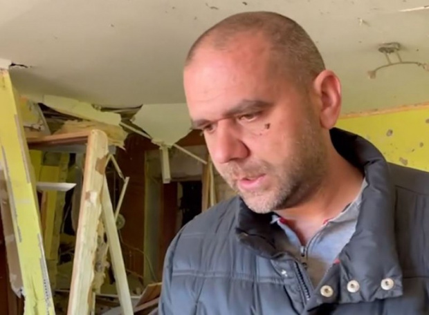 Войната отблизо! Украинец плаче: Ракета изпепели дома ми, погребах детето си ВИДЕО