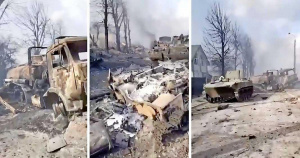 Пентагонът: Не е ясно дали руският военен конвой край Киев вече въобще съществува
