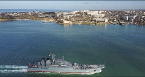 Руският крайцер "Москва" е извън играта, потъна в Черно море