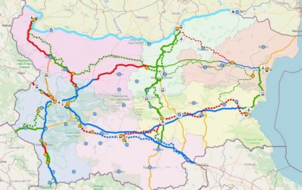 План: До 2030 г. да са готови 5 магистрали, до 2040 г. Дунав мост 3 + още (КАРТА)