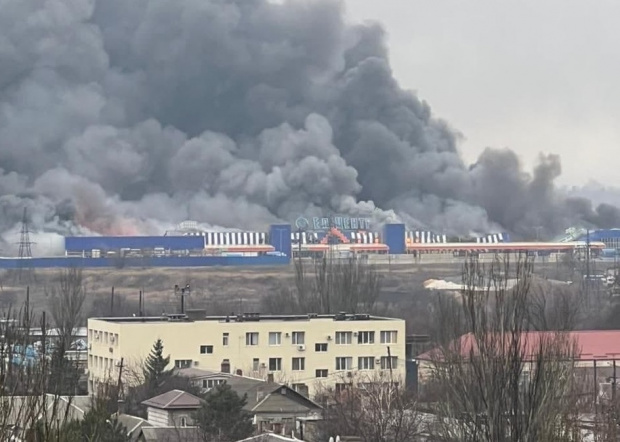 Военен завод е бил мишена на руски ракетен обстрел днес
