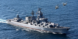 Руснаците прибрали секретни документи и телата на загиналите от крайцера "Москва"