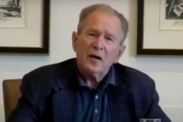 Буш проведе разговор с руски комици, представящи се за Зеленски (ВИДЕО)