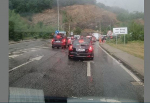 На Маказа е апокалиптично - градушка, свлачища и тапи