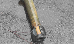 Противоградна ракета ракета падна върху блок във Видин