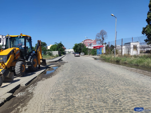 Стартира ремонтът на ключовата улица Владая в Пловдив