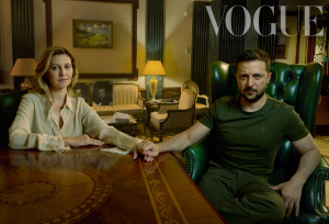 Олена Зеленска изгря на корицата на новия Vogue СНИМКИ