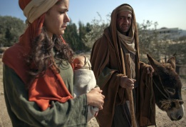 Израелски араби изиграха „Рождество Христово“ в Назарет, 15 декември.
