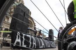 В над 150 града в Европа, включително и София, бяха организирани мащабни протести срещу споразумението AСTA.