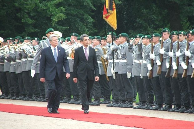 Президентът Росен Плевнелиев се срещна с държавния глава на Германия Йоахим Гаук в Берлин.