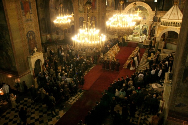 На 29 октомври в Храм-паметника „Св. Александър Невски“ бе отслужена Съборна Света Литургия за здравето на патриарх Максим.