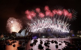 Нова Година в Сидни, Австралия.