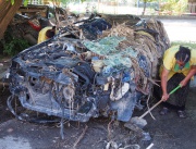 Започва разчистването на паркинга, събрал част от най-пострадалите от водната стихия в "Аспарухово" автомобили